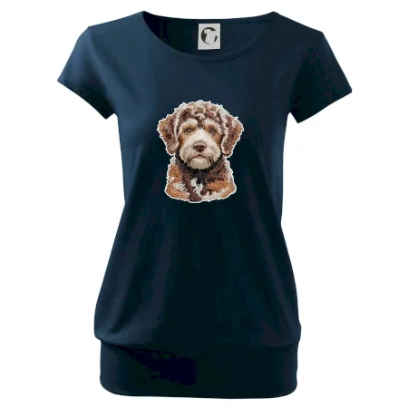 Lagotto romagnolo vyšívaná hlava