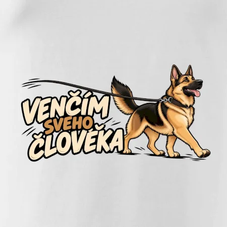 Venčím svého člověka - německý ovčák