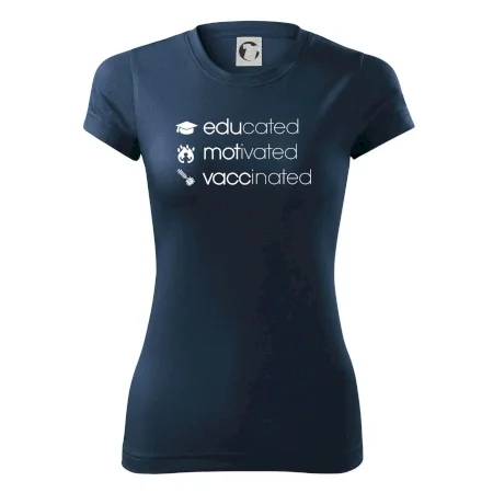 Educated motivated vaccinated