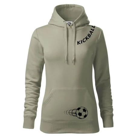 Kickball nápis šikmo