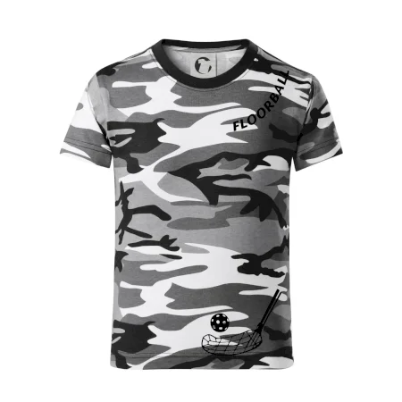 Floorball nápis šikmo