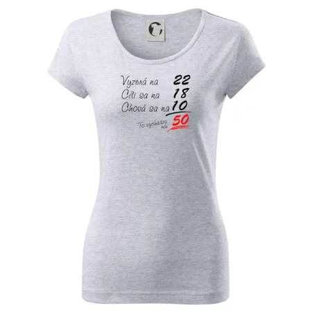 Vyzerá, cíti sa, chová sa - 50 rokov