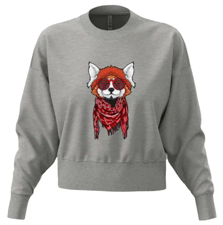 Červená panda hipster