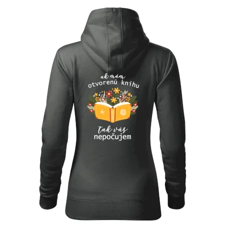 Ak mám otvorenú knihu, tak vás nepočujem