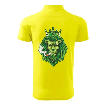 Zhulený lev zelený