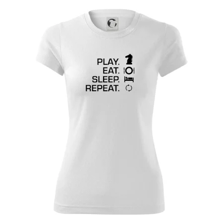Eat sleep play - šach