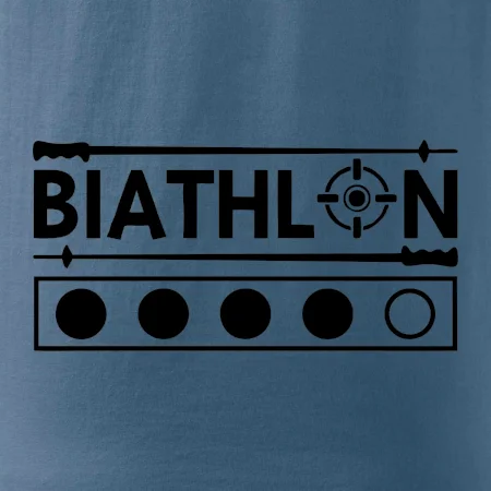 Biathlon terč a hůlky