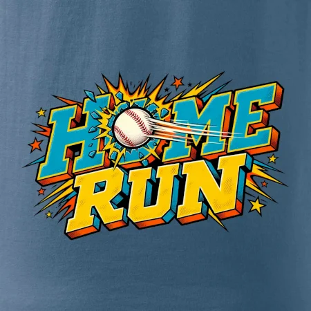 Home run komiksový nápis