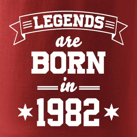 Legends are born in 1982