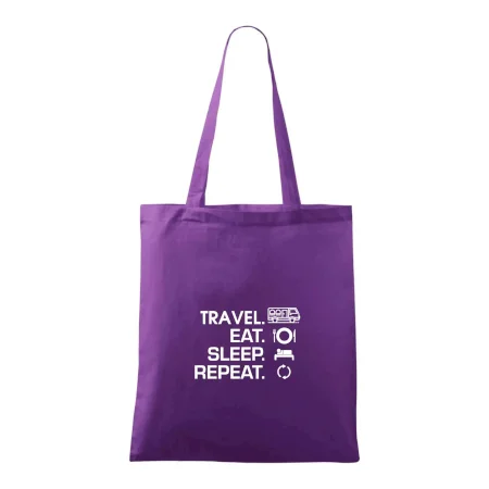 Eat sleep travel - Van
