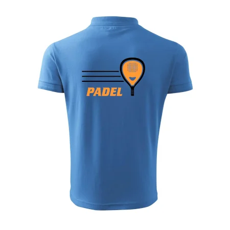 Padel - oranžová raketa