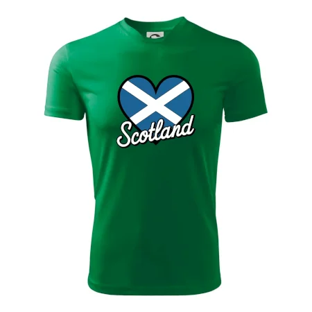 Scotland Srdce s vlajkou
