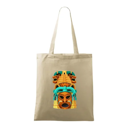 Mayová maska s pyramídou