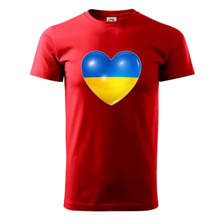 Ukrajina srdce vlajka
