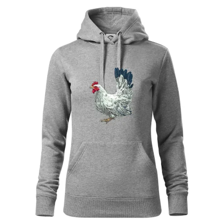Sliepka kreslená biela