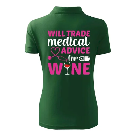 Will trade medical advice for wine