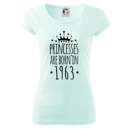 Princesses are born in 1963