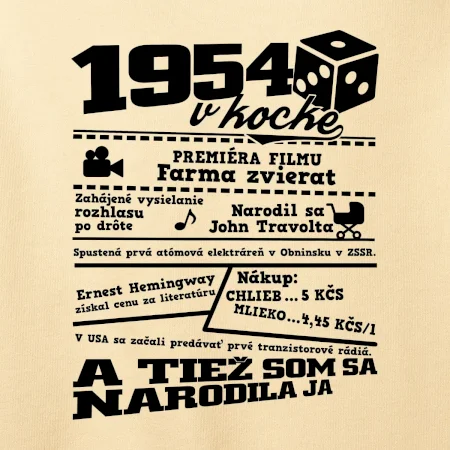 1954 v kocke