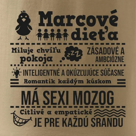 Narodeniny Marec