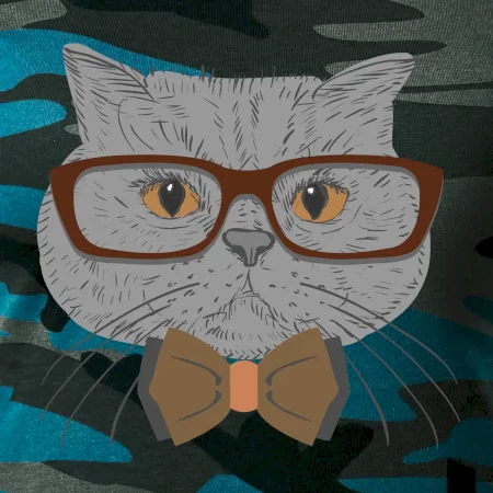 Hipster britská modrá