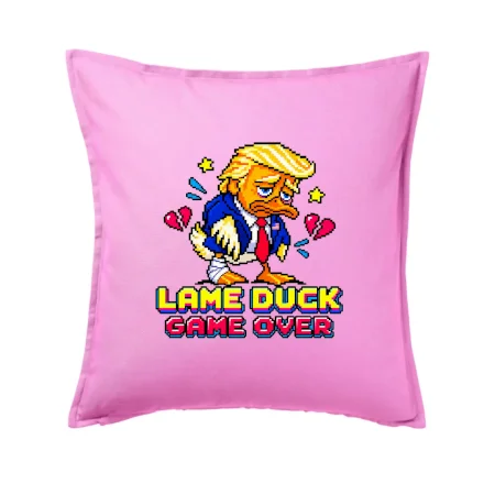Trump lame duck pixel art game over