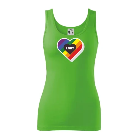 LGBT srdce dúhové