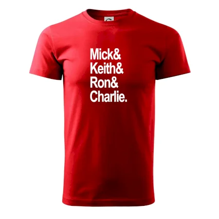 Mick Keith Ron Charlie