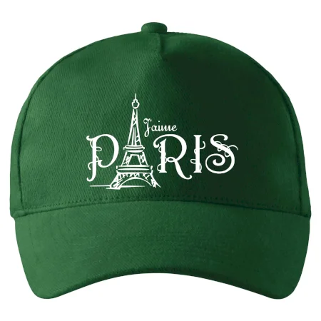 Paris nápis Eiffelovka rovný