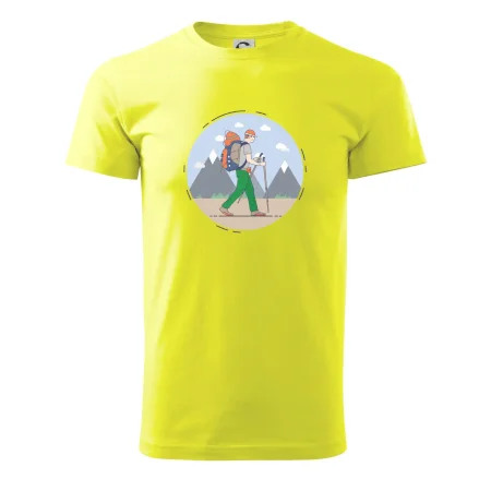 Farebný párový motív na hory