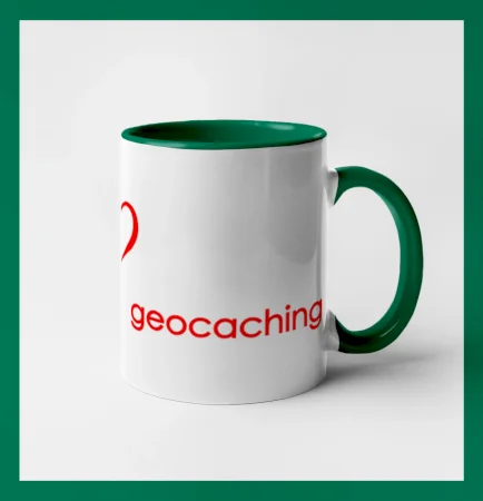 Moje srdce bije pre Geocaching -Text