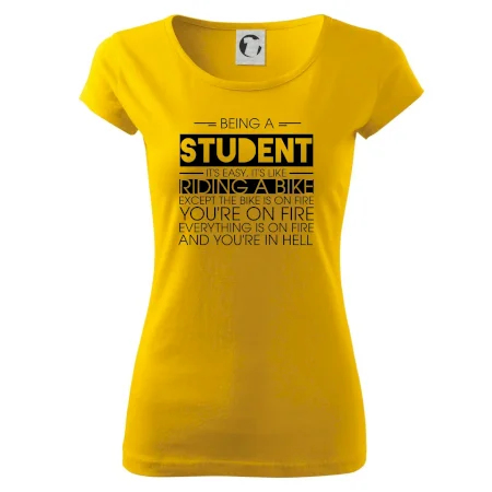 Being a student - bike