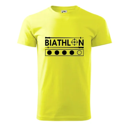 Biathlon terč a hůlky