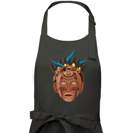 Mayová maska hnedá