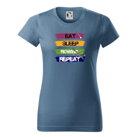 Eat sleep rowing repeat farebné