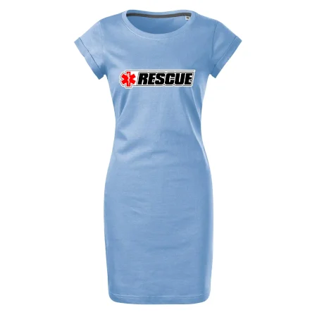 Záchranár rescue kríž červený