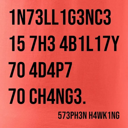 Test inteligencie - Stephen Hawking