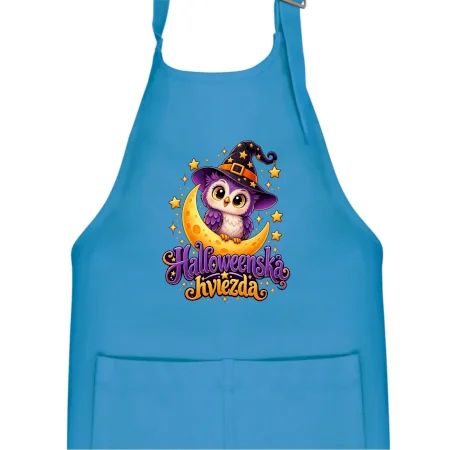 Halloweenska hviezda - sovička na mesiaci