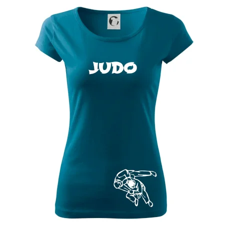 Judo nápis + postavy