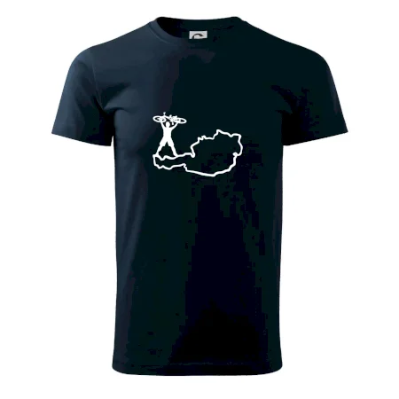 Cyklista - Mapa Rakúska