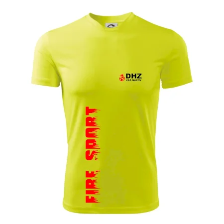 DHZ (oheň, firesport, názov sboru - vlastný nápis)
