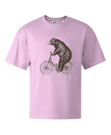 Medveď na bicykli