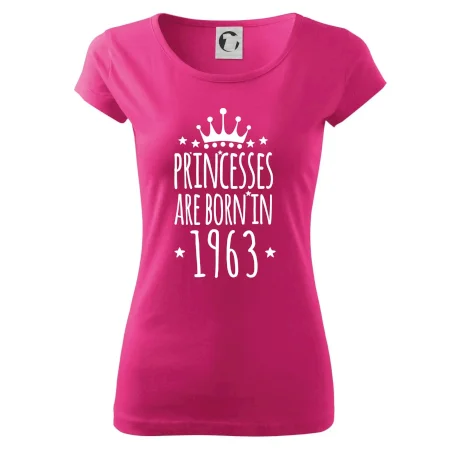 Princesses are born in 1963