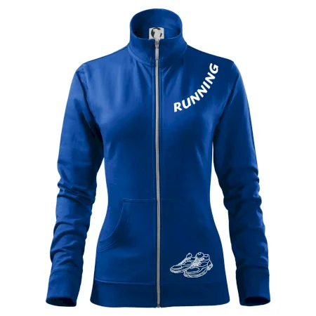 Running nápis šikmo