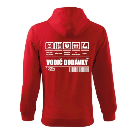 Čiarový kód - Vodič dodávky