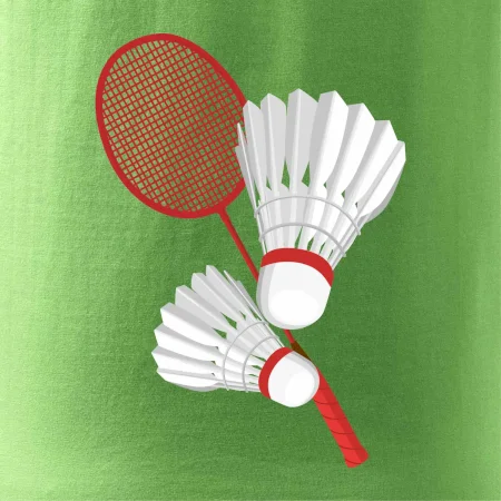 Bedminton - pálka a košík