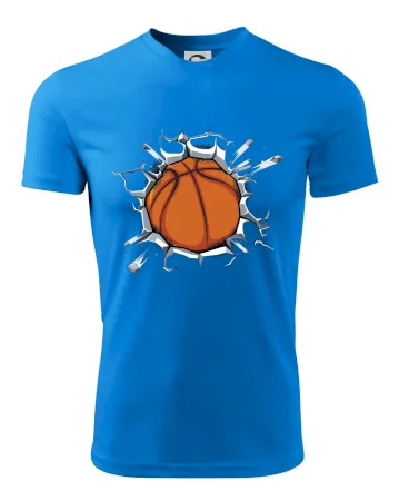 Basketbal lopta v triku