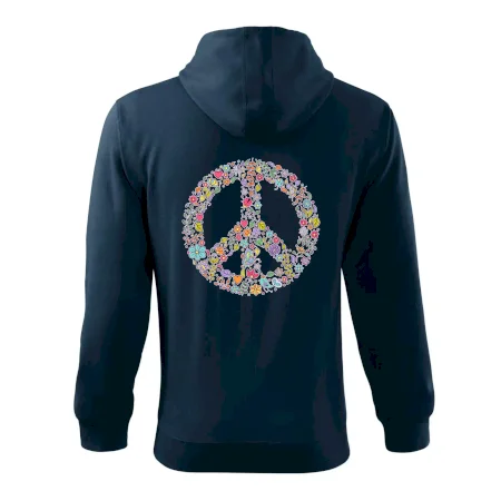 Peace symbol lístočky