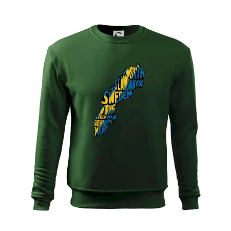 Mapy - názvy miest - Švédsko