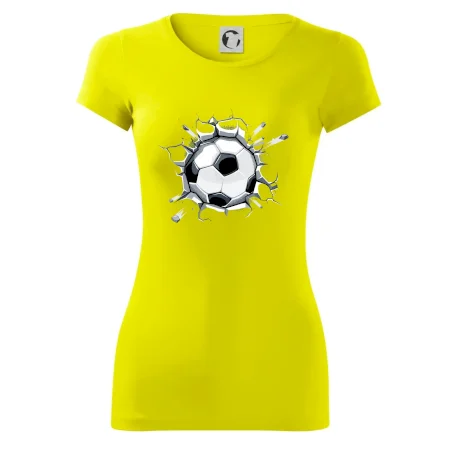 Futbalová lopta v triku