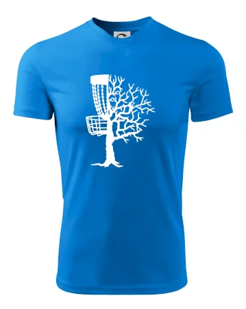 Disc golf pozor strom